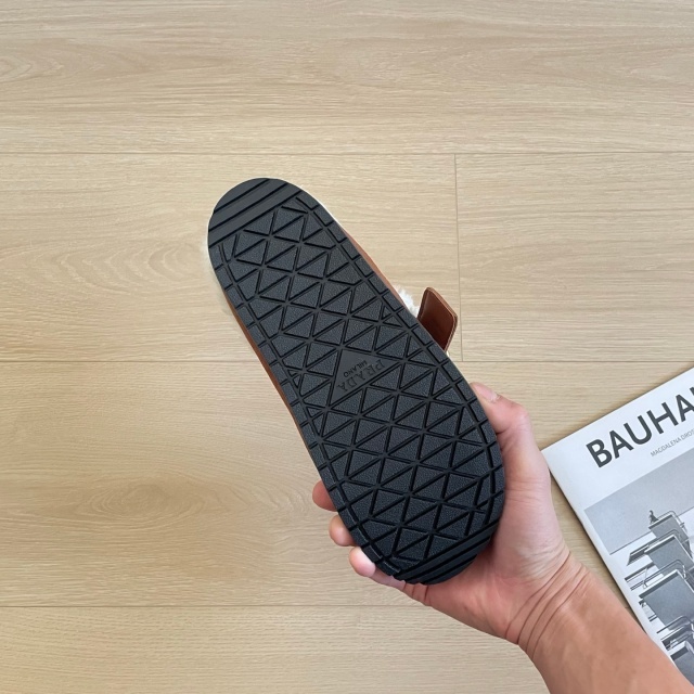 Winter Warm Closed Toe Backless Loafer Mules