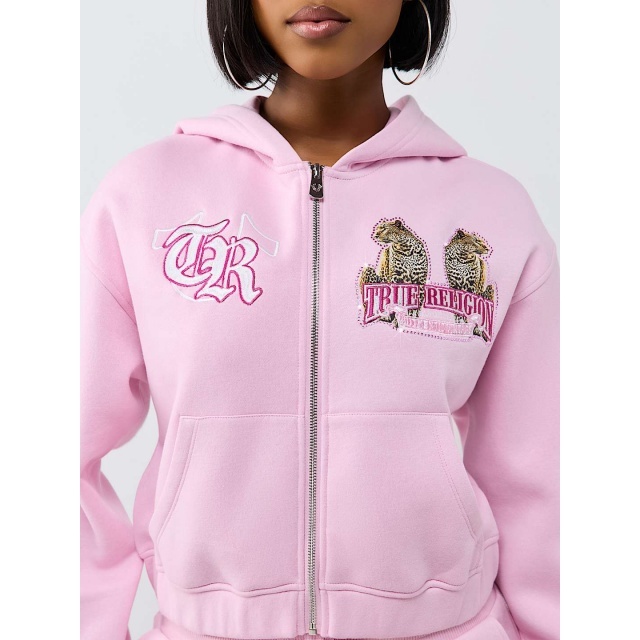 Fall Winter Fashion Zipper Hooded Tracksuit Set