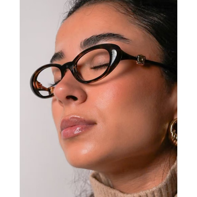 Retro Cat Eye Frame Women Glasses