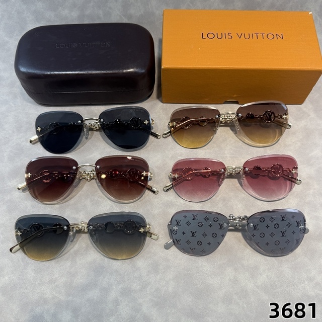 Pearl Decoration Exquisite Frameless Luxury Glasses