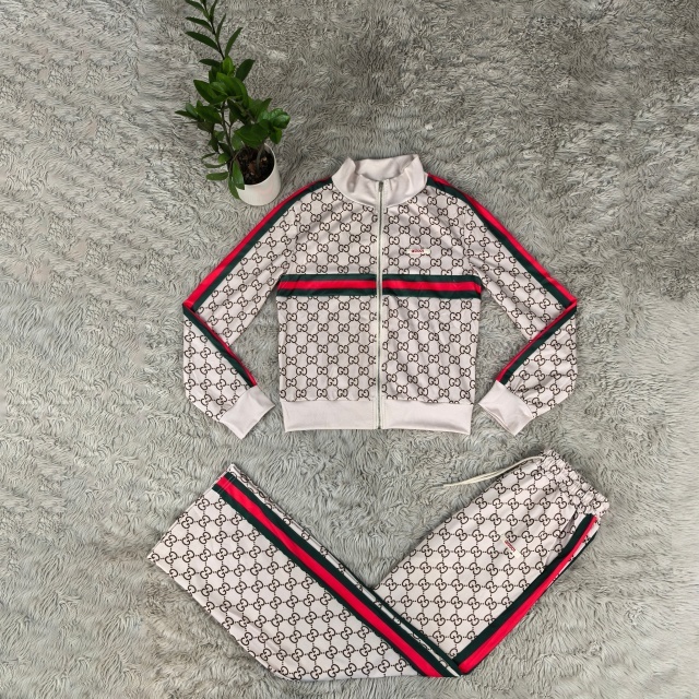 Long Sleeve Striped Casual Jogging Suit