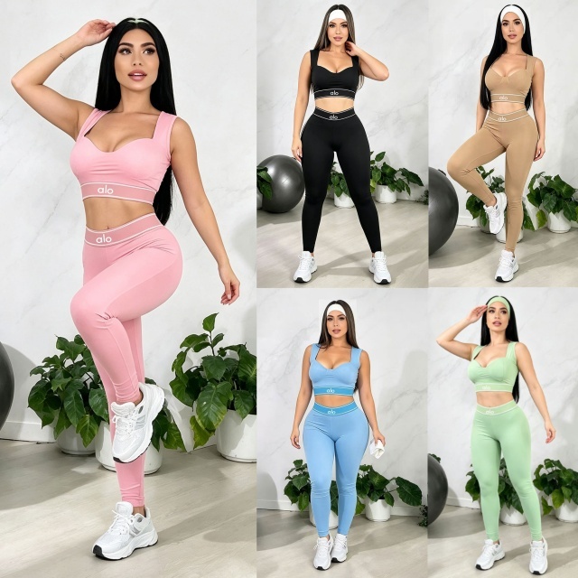 Fashion Women Padded Bra Top Casual Jogging Suit