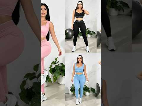 Fashion Women Padded Bra Top Casual Jogging Suit