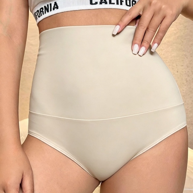 PU Leather Triangle Shorts