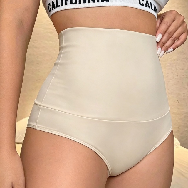 PU Leather Triangle Shorts