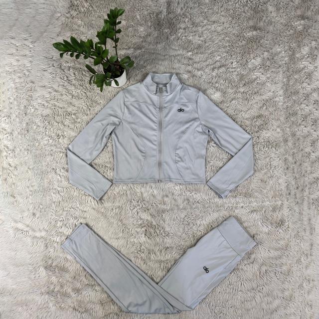 Zipper Long Sleeve High Waist Jogging Suit