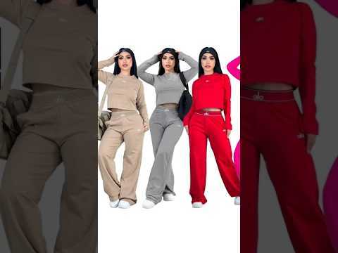 Women Fashion Long Sleeve High Waist Jogging Suit