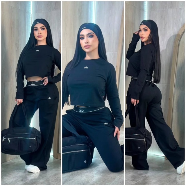 Women Fashion Long Sleeve High Waist Jogging Suit