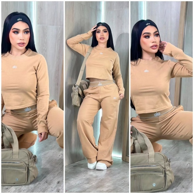 Women Fashion Long Sleeve High Waist Jogging Suit