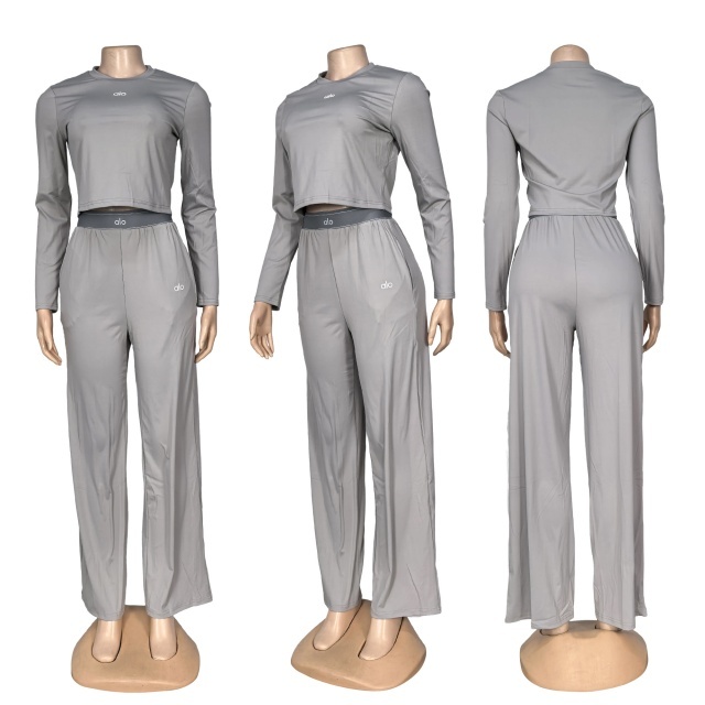 Women Fashion Long Sleeve High Waist Jogging Suit