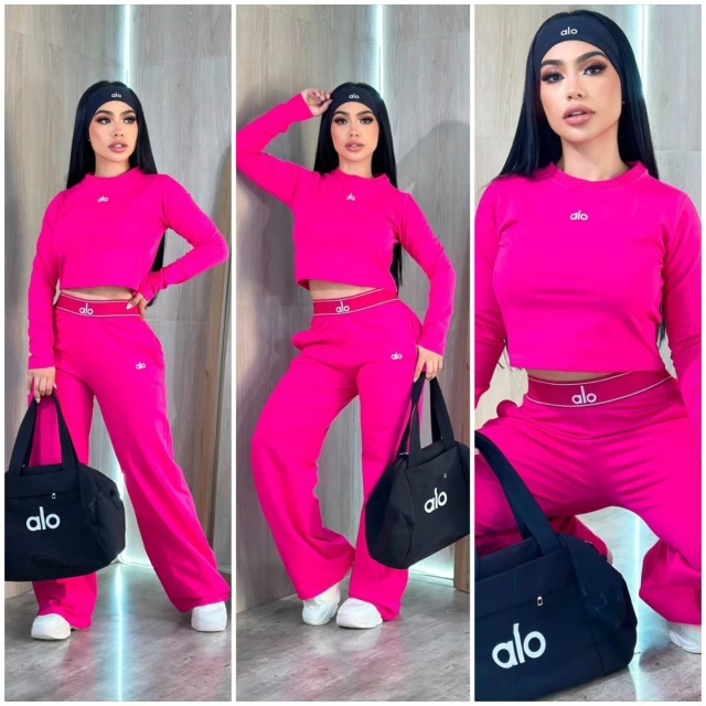 Women Fashion Long Sleeve High Waist Jogging Suit