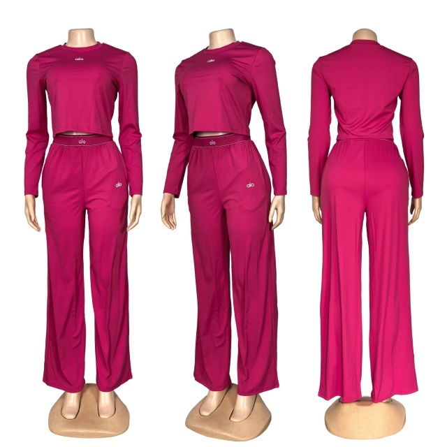 Women Fashion Long Sleeve High Waist Jogging Suit