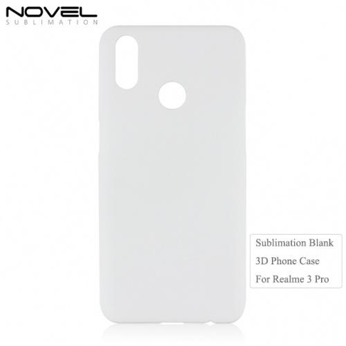 Newly DIY Pattern 3D Sublimation Blank PC Phone Case For OPPO Realme 3 Pro