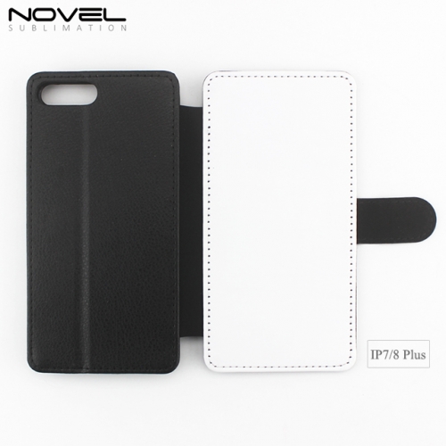 High Quality PU Leather Phone Wallet For iPhone 7 Plus