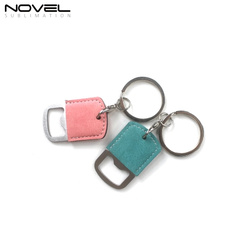 New arrival Double Side Printable Colorful Coaster Small Bottle Opener