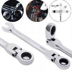 6-19mm Activities Ratchet Gears Wrench Set flexible Open End Wrenches Repair Tools To Bike Torque Wrench Spanner