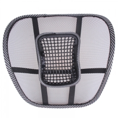 Universal Car Seat Chair Back Massage Lumbar Support Waist Cushion Mesh Ventilate Cushion Pad For Car Office Home Car Styling