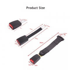 Universal Car Seat Seatbelt E24 Safety Belt Extender Extension Buckle Seat Belts & Padding Extender Auto Accessories