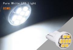 14X White LED Light Interior Package Kit for T10 8SMD 31mm 12SMD T10 5SMD 42mm 8SMD Map Dome + License Plate