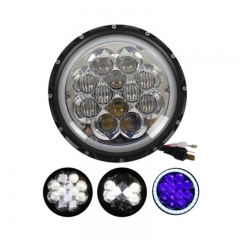 7 Inch Round LED Headlight for Trucks 60W 6000K 5W High Power LED 12Leds 4000LM 12V IP65 High Low Beam