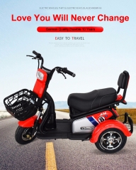 Electric Tricycle 3 Wheel Electric Leisure Scooter Battery Tricycle MODEL 7.0 25km/h ABS electronic brakes