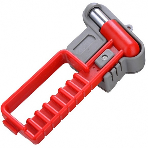 Bus Safety Hammer with Alarm Emergency Escape Tool Class Carbon Steel Window Punch Breaker with Long Handle