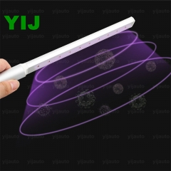 Manufacturer Direct Sale of UV Sterilization Lamp Hand-held Rechargeable UVC Sanitizer Bar Household Acarid Test Certificate yijauto
