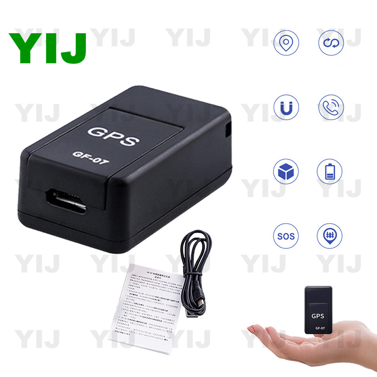 GF07 GPS Tracker Strong Magnetic Locator Adsorption Car and Motorcycle  Anti-theft Free Installation Anti-Lost Device for The Elderly and Children  yij