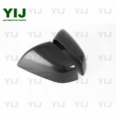 Carbon Fiber Rearview Mirror Cover for Tesla Model X Mirror Protective Shell Plating yij auto accessories