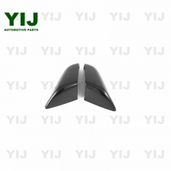 Carbon Fiber Rearview Mirror Cover for Tesla Model S Mirror Protective Shell Plating yij auto accessories