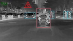 FLIR Systems Driver Vision Enhancement System AI Intelligent Vehicle Thermal Imaging Night Vision yij automotive parts