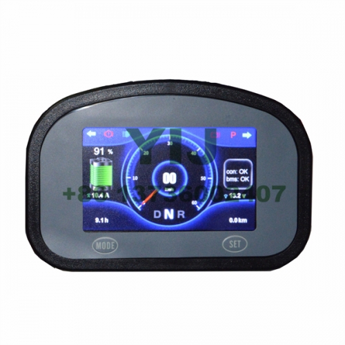 Golf Cart Display Instrument 5.0 inch TFT Display DNR CAN 2.0 Communication Function 800x480 Pixels IP67 YIJ-GCEA-003 YIJ EV PARTS