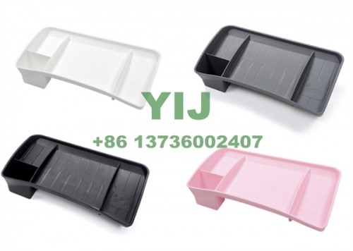 TPE Screen Rear ETC Bracket Storage Box Pink White Gray Black for Tesla Model 3 Model Y 2017-2022 Tesla Accessories YIJ EV Parts YMISUBI