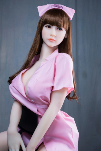 168CM E-CUP Lifelike Asian Face Nurse Dress Sex DollsーNatsuko
