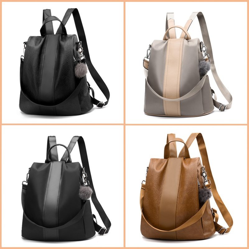 Women Leather Backpack Female Vintage Backpacks for Teenager Girls Fashion School Bag Ladies Shoulder Bag for Women 2019