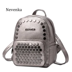 Fashion Women Bag School Lady Backpack PU Leather Bags Student Shoulder Bag Casual Female Backpacks Softback Bags Sac