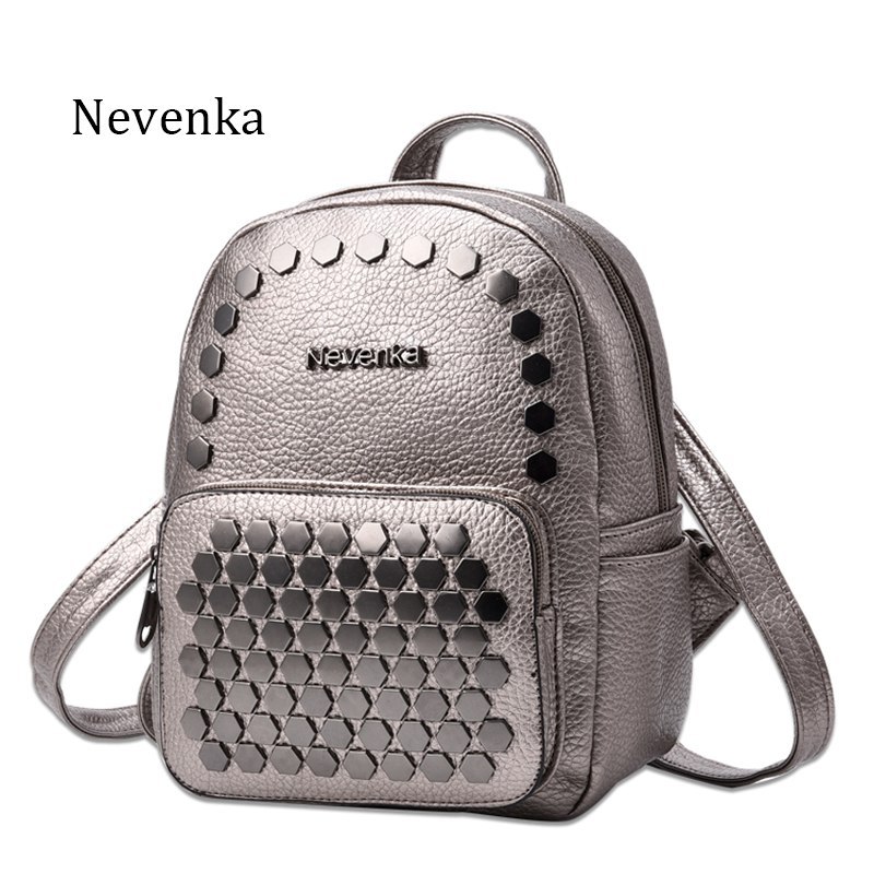 Fashion Women Bag School Lady Backpack PU Leather Bags Student Shoulder Bag Casual Female Backpacks Softback Bags Sac