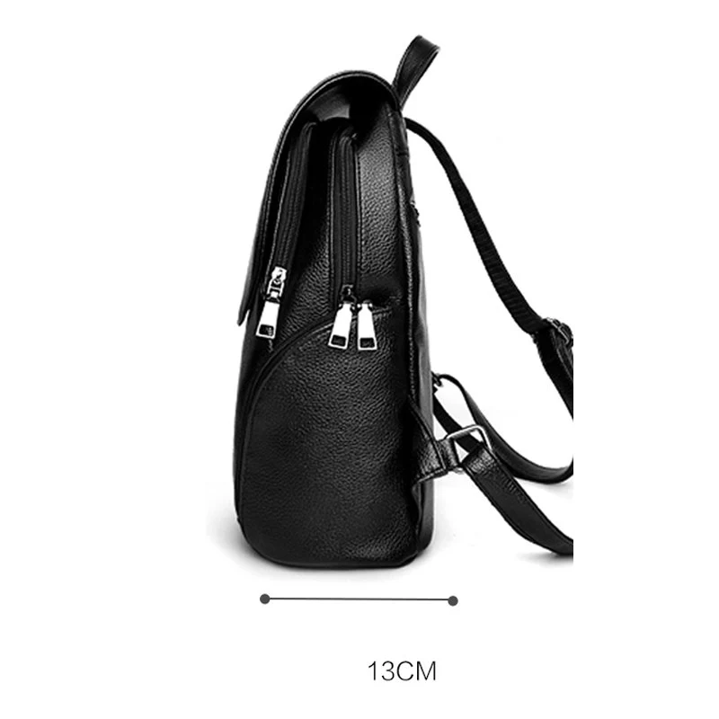 Nevenka 2018 Women Backpacks Fashion Leather Satchel  Bags Sac Zipper Bags Casual Shoulder Bags Mochila