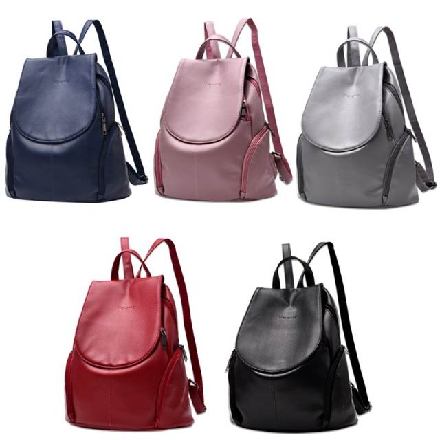 Nevenka 2018 Women Backpacks Fashion Leather Satchel  Bags Sac Zipper Bags Casual Shoulder Bags Mochila