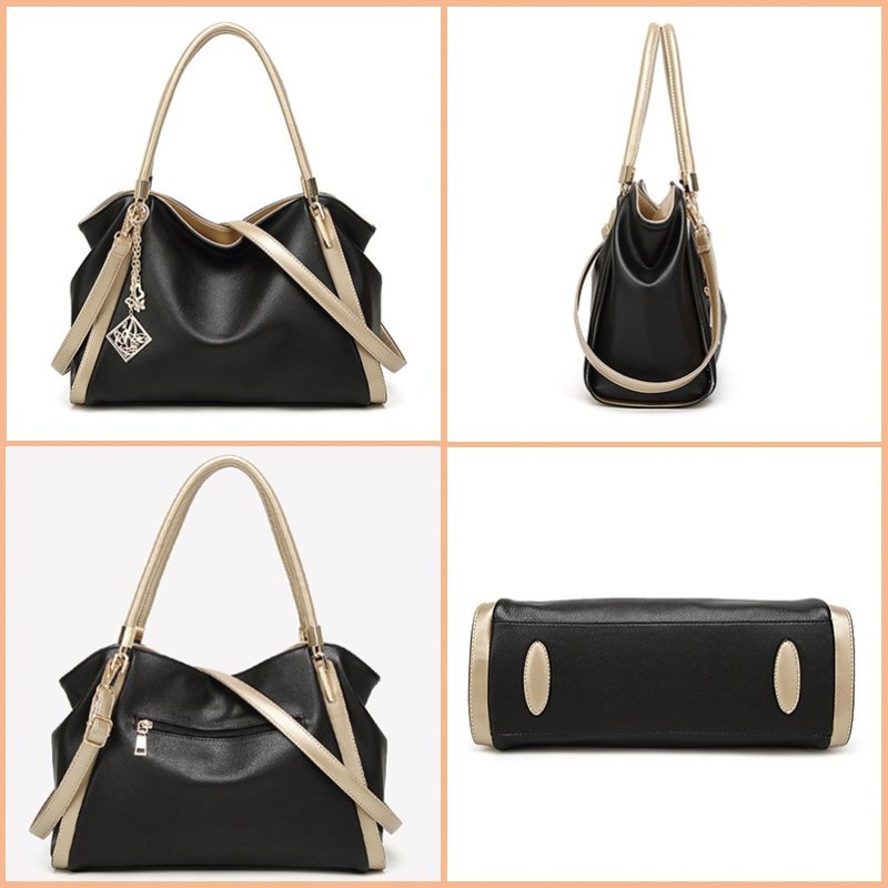 Nevenka Luxury Handbags Women Bags Designer Leather Shoulder Bag Ladies Large Crossbody Bag Leather Purses and Handbags 2018