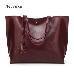 Nevenka Women Large Totes Leather Handbags Female Vintage Tote Bag Ladies Big Shopping Bags Ladies Hand Bags for Women 2018