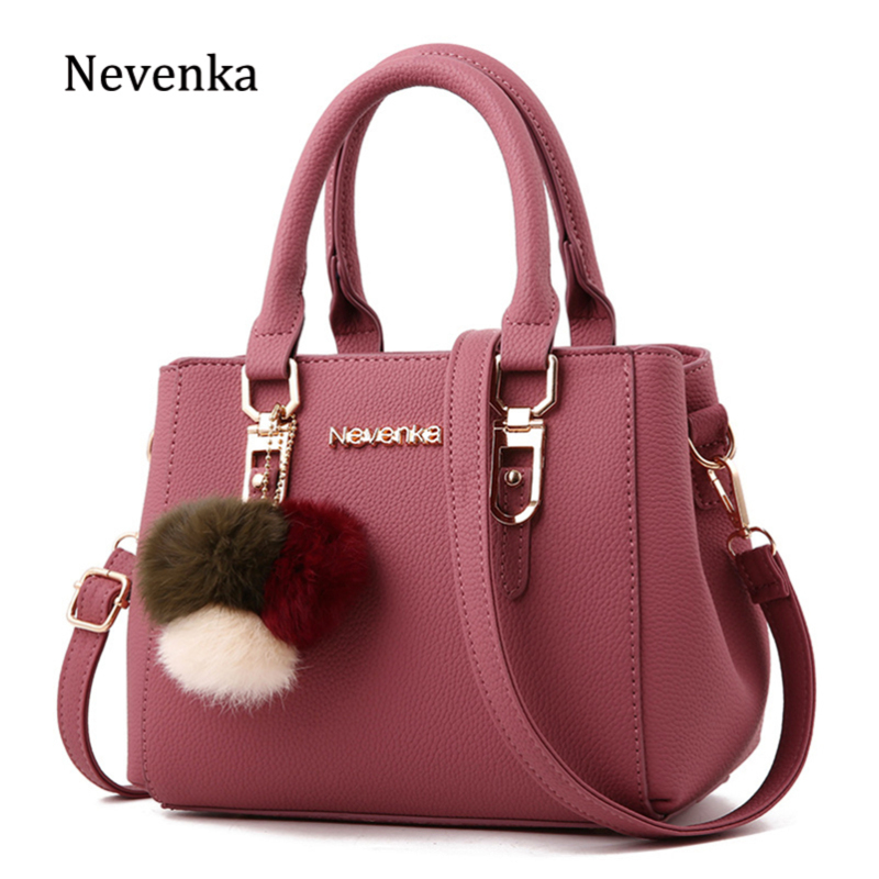 Nevenka Leather Handbag Women Messenger Shoulder Bag Female Crossbody Bags for Women Purses and Handbags Women Summer Bag 2018