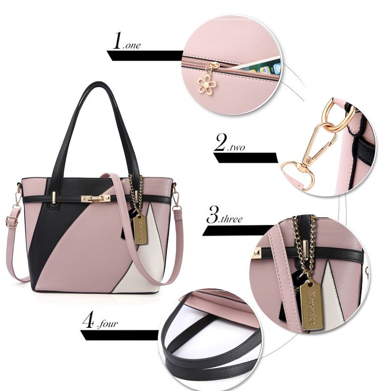 Nevenka New Design Women Fashion Style Handbag Female Luxury Chains Bags Sequined Zipper Messenger Bag Quality Pu Leather Tote