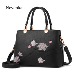 Women Bag Zipper Handbag Flower Quality Bags National Style Tote Ladies Evening Bag Female Colorful Messenger Bags Sac