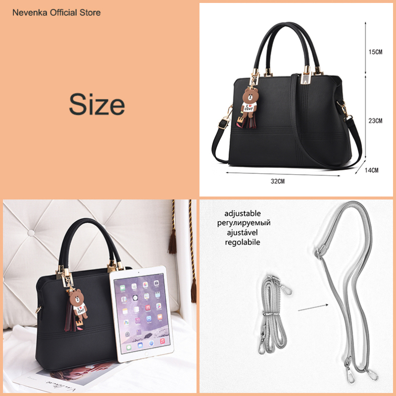 Leather Handbag Women Bags 2018 Designer Shoulder Bag Female Luxury Handbags for Girls Large Crossbody Bag with Tassel