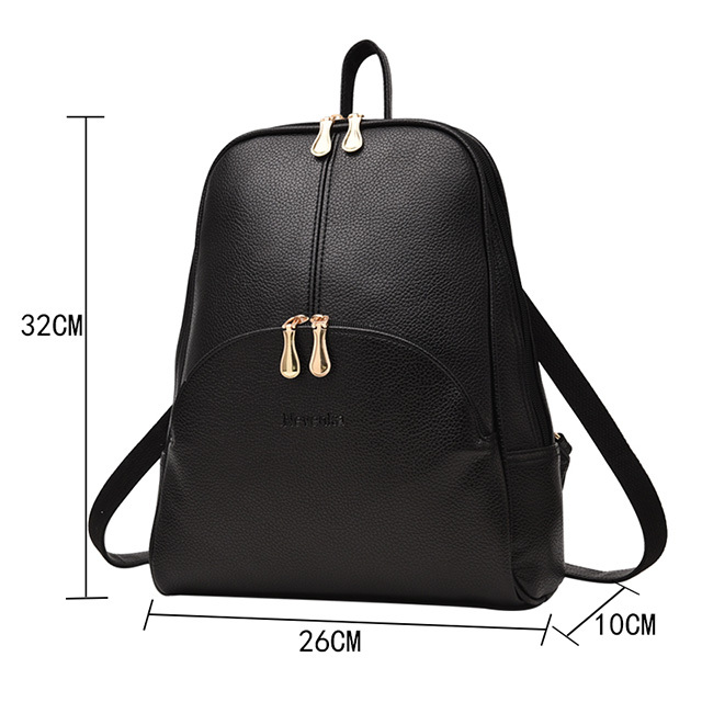 Women Backpack Leather Backpacks Softback Bags Brand Name Bag Preppy Style Bag Casual Backpacks Teenagers Backpack Sac