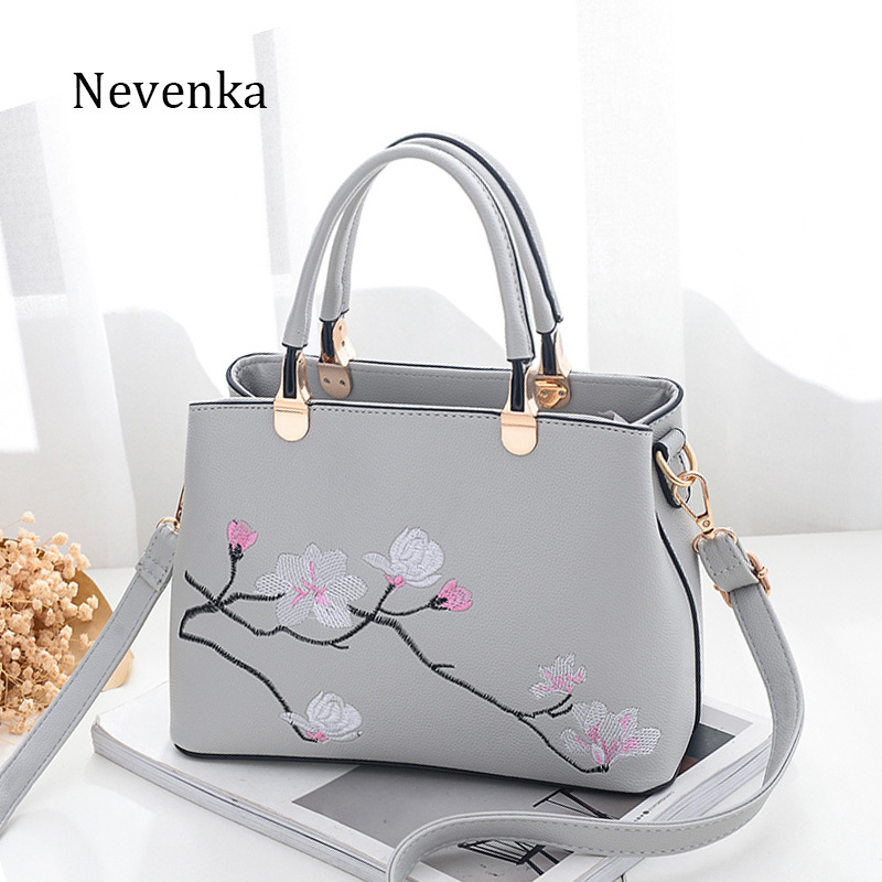 Women Bag Zipper Handbag Flower Quality Bags National Style Tote Ladies Evening Bag Female Colorful Messenger Bags Sac