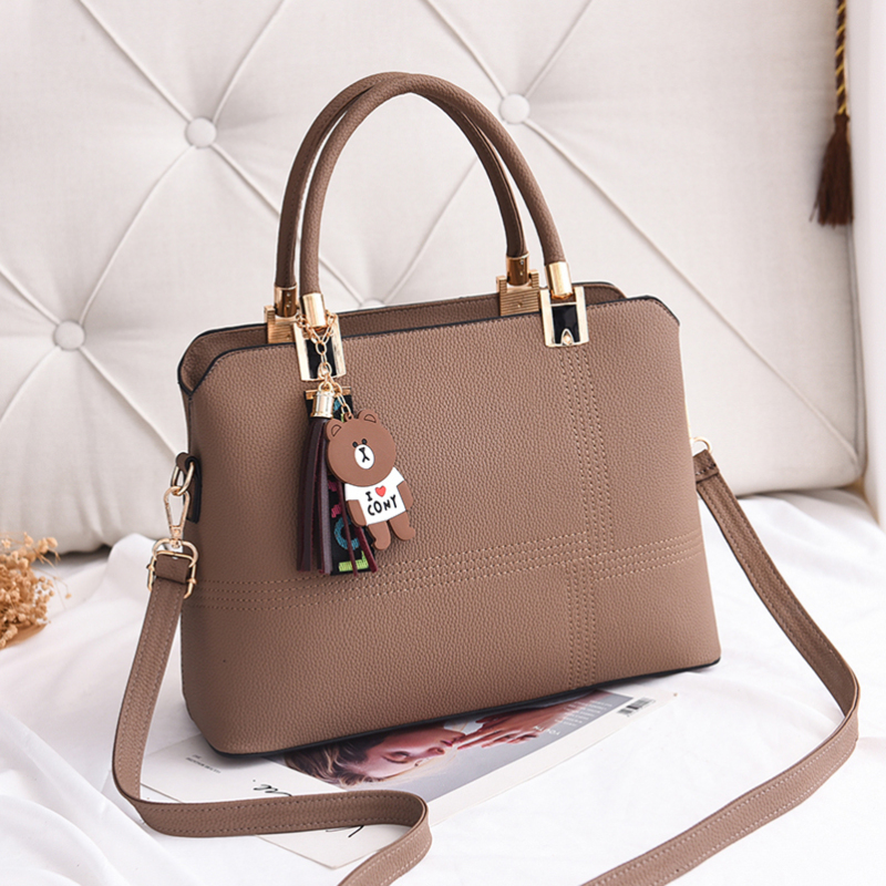 Leather Handbag Women Bags 2018 Designer Shoulder Bag Female Luxury Handbags for Girls Large Crossbody Bag with Tassel