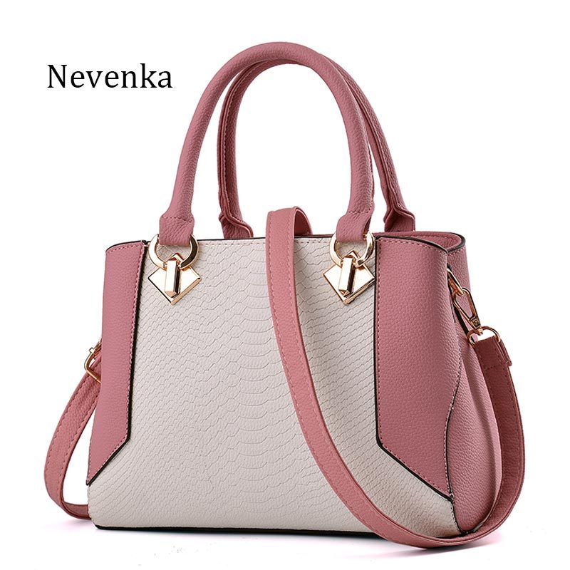 Women Leather Handbag Large Capacity Shoulder Bags Female Serpentine Handbags Ladies Purses and Handbags for Women 2018