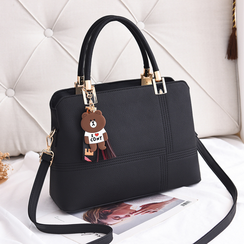 Leather Handbag Women Bags 2018 Designer Shoulder Bag Female Luxury Handbags for Girls Large Crossbody Bag with Tassel